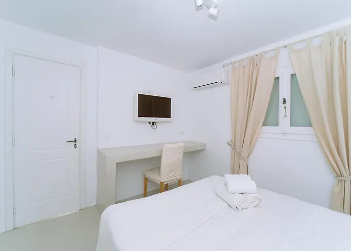 Mykonos White Villa, 5 Bedroom With Private Pool And Breakfast * 帕诺尔莫斯米科诺斯