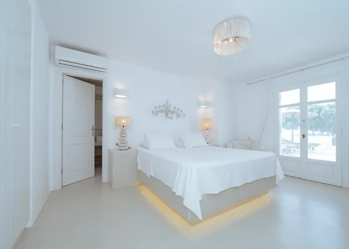 公寓 Mykonos White Villa, 5 Bedroom With Private Pool And Breakfast *
