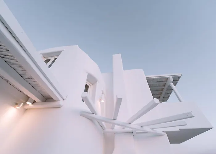 公寓 Mykonos White Villa, 5 Bedroom With Private Pool And Breakfast