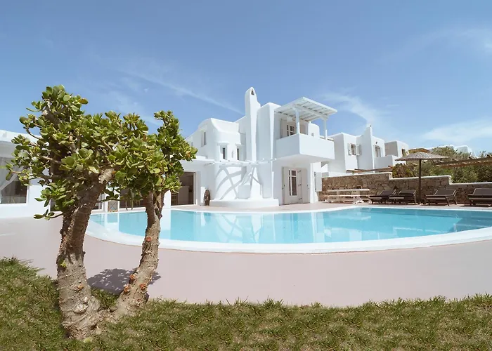 公寓 Mykonos White Villa, 5 Bedroom With Private Pool And Breakfast *