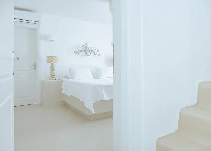 Mykonos White Villa, 5 Bedroom With Private Pool And Breakfast * 帕诺尔莫斯米科诺斯