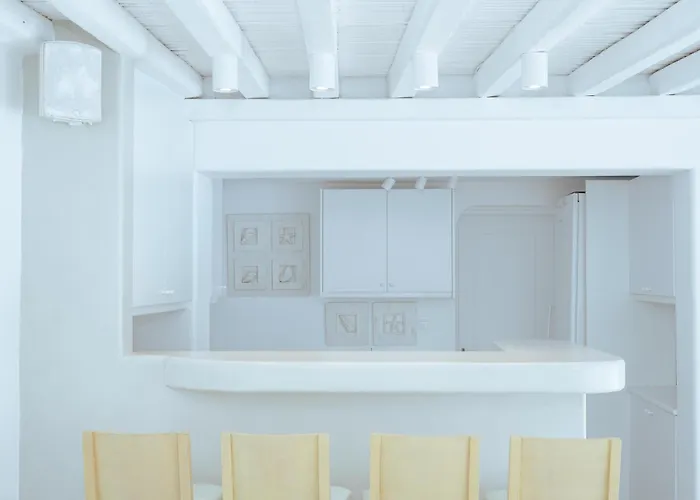 Mykonos White Villa, 5 Bedroom With Private Pool And Breakfast 公寓