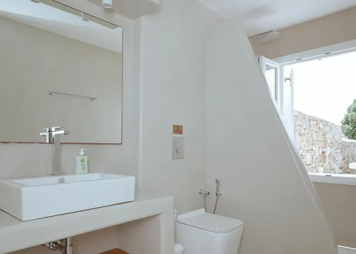 公寓 Mykonos White Villa, 5 Bedroom With Private Pool And Breakfast *