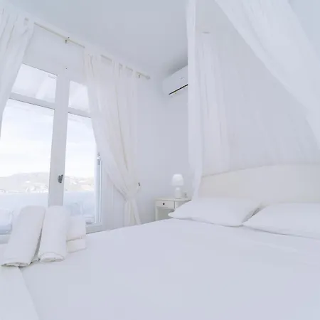 Mykonos White Villa, 5 Bedroom With Private Pool And Breakfast 公寓 凯勒里瓦迪