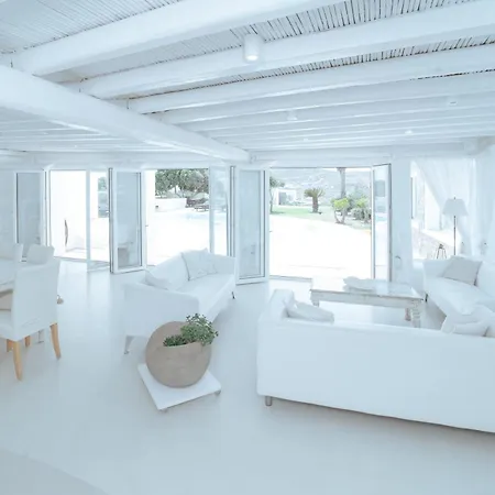 Mykonos White Villa, 5 Bedroom With Private Pool And Breakfast * Kalo Livadi